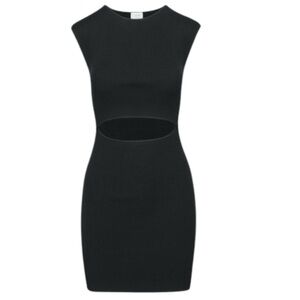 Wilfred cutout knit mini dress S